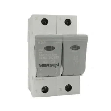 Mersen 63A Bottle Fuse Holder, 2P, 400V ac - J1012606 product image