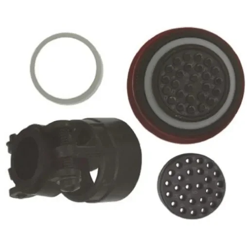 Souriau Sunbank by Eaton, 851, Copper Alloy 24 Way Cable Mount MIL Spec Circular Connector Plug, Pin Contacts,Shell - 85106EC2024P50 product image