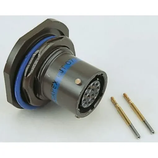 Amphenol Socapex, LJT 6 Way Cable Mount MIL Spec Circular Connector Plug, Pin Contacts,Shell Size 9, Bayonet Coupling, - LJT06RT0935P014 product image