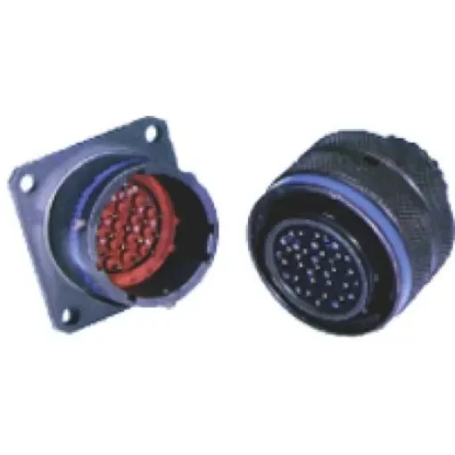 Amphenol Socapex, LJT 10 Way Wall Mount MIL Spec Circular Connector Receptacle, Pin Contacts,Shell Size 13, Bayonet - LJT00RT1398P014 product image