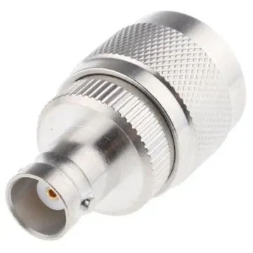 Huber+Suhner Straight 50O RF Adapter N Plug to BNC Socket 4GHz - 33_N-BNC-50-1/133_UE product image
