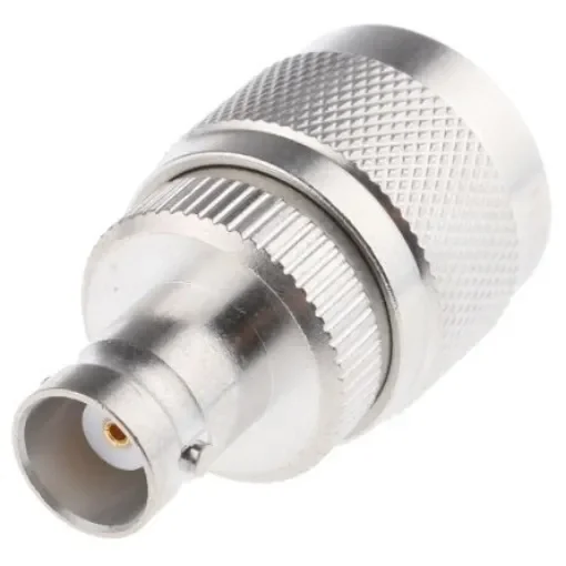 Huber+Suhner Straight 50O RF Adapter N Plug to BNC Socket 4GHz - 33_N-BNC-50-1/133_UE product image