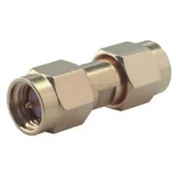 Huber+Suhner Straight 50O RF Adapter SMA Plug to SMA Plug 18GHz - 32_SMA-50-0-1/111_NE product image