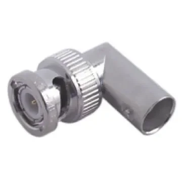 Huber+Suhner Right Angle 50O RF Adapter BNC Plug to BNC Socket 4GHz - 53_BNC-50-0-1/133_NE product image