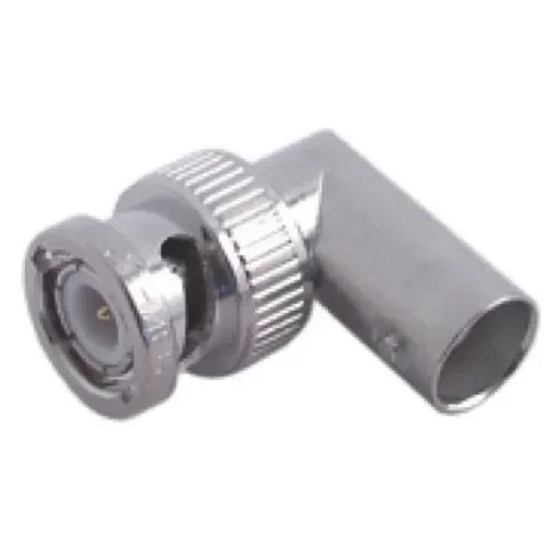 Huber+Suhner Right Angle 50O RF Adapter BNC Plug to BNC Socket 4GHz - 53_BNC-50-0-1/133_NE product image