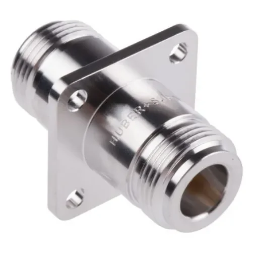 Huber+Suhner Straight 50O RF Adapter N Socket to N Socket 11GHz - 37_N-50-0-1/133_NE product image