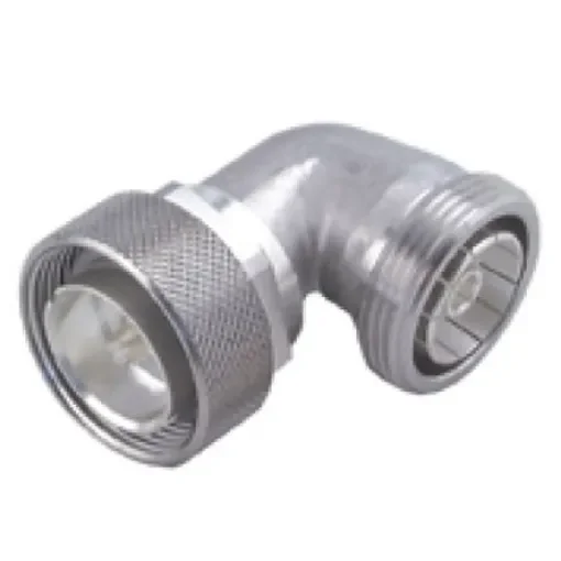 Huber+Suhner Right Angle 50O RF Adapter 7/16 Plug to 7/16 Socket 7.5GHz - 53_716-50-0-1/003_-E product image