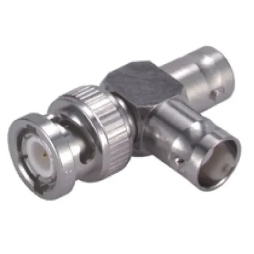 Huber+Suhner Tee 50O RF Adapter BNC Plug to BNC Socket 4GHz - 45_BNC-50-0-2/133_NE product image