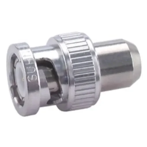 Huber+Suhner Straight 50O RF Adapter BNC Plug to QLA-01 Socket 1.4GHz - 33_BNC-QLA-01-1/1--_NE product image
