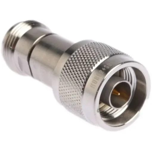 Huber+Suhner Straight 50O RF Adapter N Plug to N Socket 18GHz - 33_N-50-0-51/193_NE product image