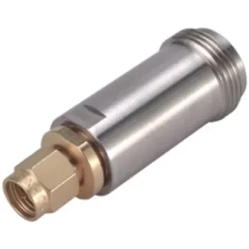 Huber+Suhner Straight 50O RF Adapter SMA Plug to N Socket 18GHz - 33_SMA-N-50-51/1--_UE product image