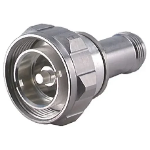 Huber+Suhner Straight 50O RF Adapter 7/16 Plug to N Socket 7.5GHz - 33_716-N-50-51/-33_NE product image