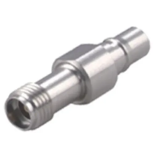 Huber+Suhner Straight 50O RF Adapter PC3.5 Socket to QMA Socket 18GHz - 31_PC35-QMA-50-1/199_NE product image