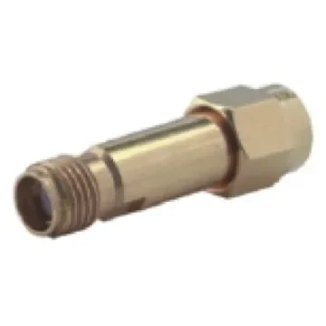 Huber+Suhner Straight 50O RF Adapter SMA Plug to SMA Socket 26.5GHz - 33_SMA-50-0-100/111_NE product image