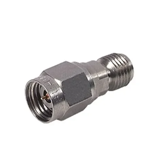 Huber+Suhner Straight 50O RF Adapter PC2.4 Plug to SK Socket 40GHz - 33_PC24-SK-50-2/199_NE product image