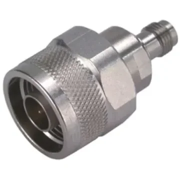 Huber+Suhner Straight 50O RF Adapter N Plug to PC2.4 Socket 18GHz - 33_N-PC24-50-1/199_UE product image
