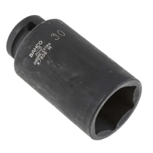 Bahco 30mm, 1/2 in Drive Impact Socket, 78 mm length - K7806M-30 product image