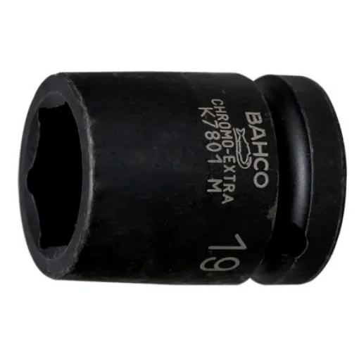 Bahco 1.1/4in, 1/2 in Drive Deep Impact Socket, 51.0 mm length - K7801Z-1.1/4 product image