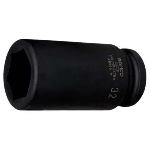 Bahco 24mm, 3/4 in Drive Impact Socket, 100 mm length - K8906M-24 product image