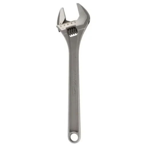 Bahco Adjustable Spanner, 380 mm Overall, 21.5mm Jaw Capacity, Metal Handle - 8074 product image