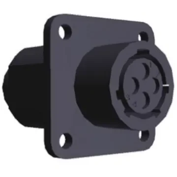 TE Connectivity Circular Connector, 4 Contacts, Panel Mount, Socket, Female, CPC Series 1 Series - 788154-2 product image