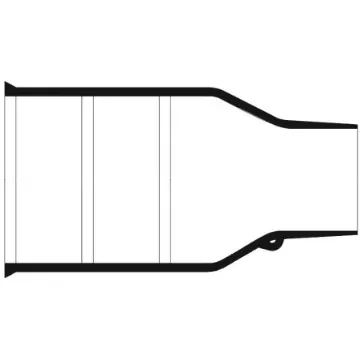 TE Connectivity Straight, LFH Polyolefin Adhesive Lined, 43mm - 202K163-100/180-0 product image