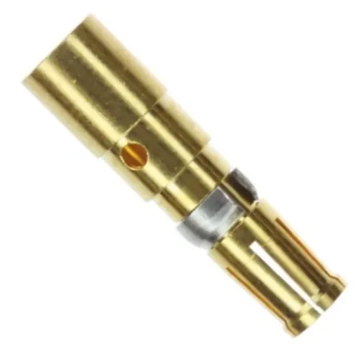 TE Connectivity, AMPLIMITE 109 power VIII Series, size 8 Female Crimp D-Sub Connector Power Contact, Gold over Nickel - 211161-1 product image