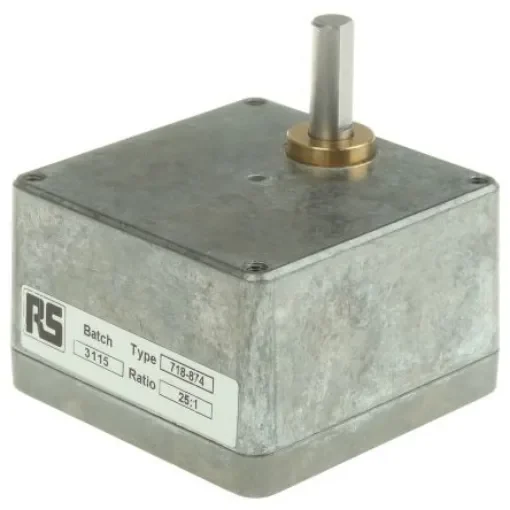 McLennan Servo Supplies Spur Gearbox, 25:1 Gear Ratio, 4 Nm Maximum Torque - MRIG11 (25:1) product image