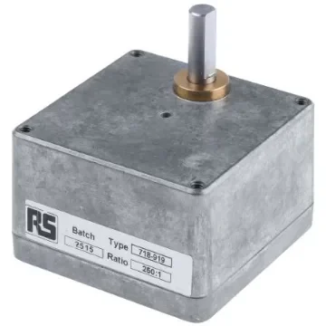 McLennan Servo Supplies Spur Gearbox, 250:1 Gear Ratio, 6 Nm Maximum Torque - MRIG27 (250:1) product image