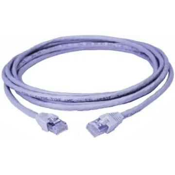 HellermannTyton Connectivity, 2m Cat6, Grey RJ45 to Male RJ45 Male, STP Shielded, Terminated LSZH Sheath - RJ45NGB-2.0MSLD/GY product image