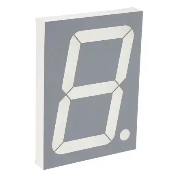 SA40-19SURKWA Kingbright 7-Segment LED Display, CA Red 250 mcd RH DP 101mm product image