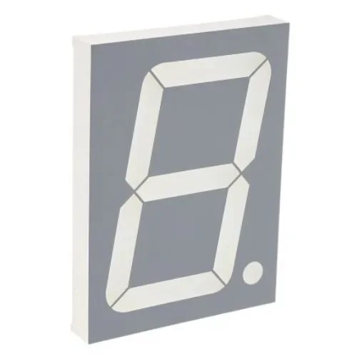 SA40-19SURKWA Kingbright 7-Segment LED Display, CA Red 250 mcd RH DP 101mm product image