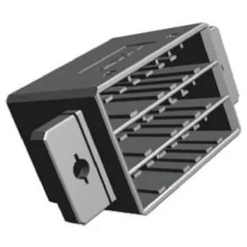 TE Connectivity, Dynamic 3000 Male Connector Housing, 3.81mm Pitch, 18 Way, 3 Row - 1376807-2 product image