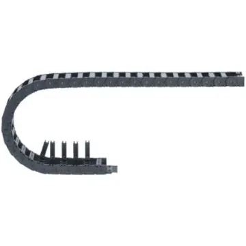 Igus 3400, e-chain Black Cable Chain - Flexible Slot, W95 mm x D64mm, L1m, 100 mm Min. Bend Radius, Igumid G - 3400.075.100 product image