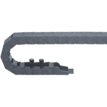 Igus B15i, e-chain Black Cable Chain - Flexible Slot, W26 mm x D23mm, L1m, 38 mm Min. Bend Radius, Igumid G - b15i.015.038 product image
