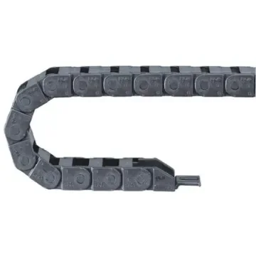 Igus 6, e-chain Black Cable Chain - Flexible Slot, W30 mm x D10.5mm, L1m, 38 mm Min. Bend Radius, Igumid G - 06.30.038 product image