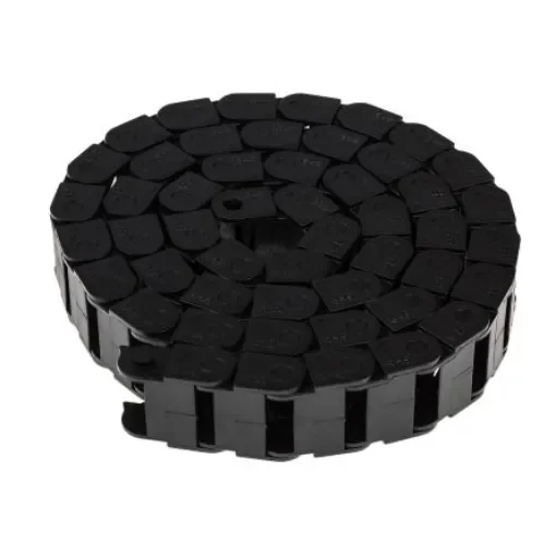 Igus 6, e-chain Black Cable Chain - Flexible Slot, W20 mm x D10.5mm, L1m, 18 mm Min. Bend Radius, Igumid G - 06.20.018.0 product image