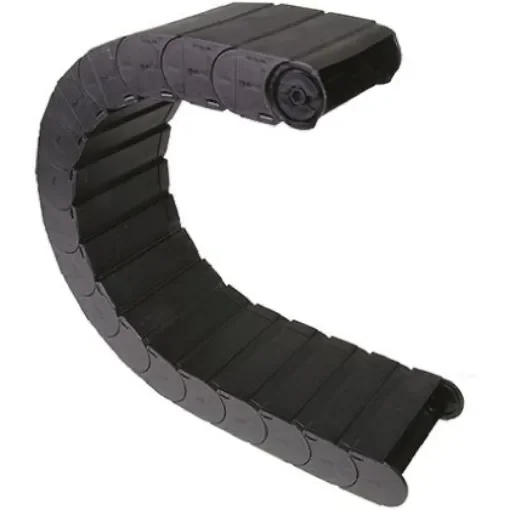 Igus 167, e-chain Black Cable Chain - Flexible Slot, W168 mm x D64mm, L1m, 200 mm Min. Bend Radius, Igumid G - 167.150.200 product image