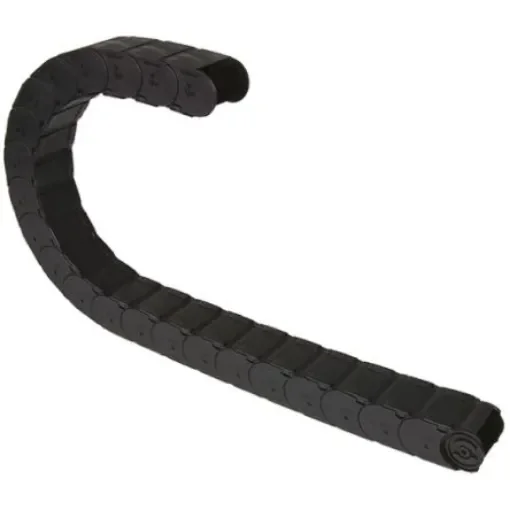 Igus 157, e-chain Black Cable Chain - Flexible Slot, W50 mm x D40mm, L1m, 150 mm Min. Bend Radius, Igumid G - 157.050.150 product image