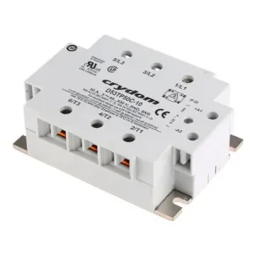 Sensata Crydom Solid State Relay, 50 A rms Load, Panel Mount, 530 V ac Load, 32 V dc Control - D53TP50C-10 product image