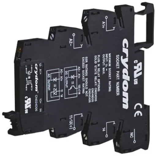 Sensata Crydom Solid State Interface Relay, 30 V dc Control, 0.1 A Load, DIN Rail Mount - DRA-CN048D24 product image