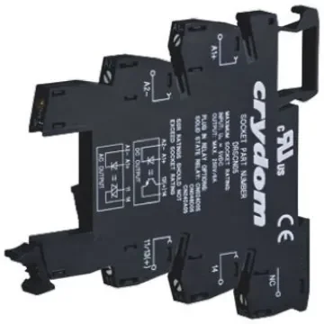 Sensata Crydom 24V dc DIN Rail Relay Socket, for use with CN Series - DRSCN24 product image