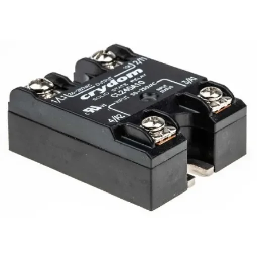 Sensata Crydom CL Series Solid State Relay, 10 A rms Load, Panel Mount, 280 V rms Load, 250 V rms Control - CL240A10 product image