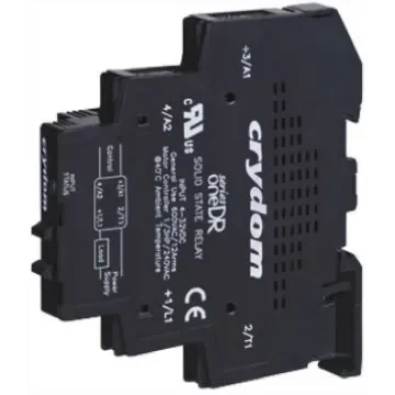 Sensata Crydom DR Series Solid State Interface Relay, 32 V dc Control, 12 A rms Load, DIN Rail Mount - DR24D12R product image