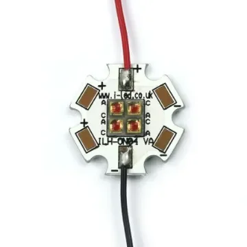 ILS ILH-ON04-RED1-SC201-WIR200., OSLON4 PowerStar LED Array, 4 Red LED product image