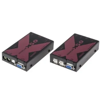 Adder VGA over CATx Extender Pair 50m, 1920 x 1200 Maximum Resolution - X50-UK product image