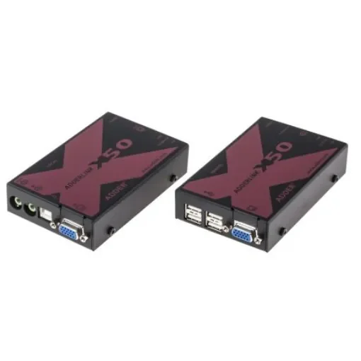 Adder VGA over CATx Extender Pair 50m, 1920 x 1200 Maximum Resolution - X50-UK product image