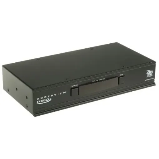 Adder 4 Port USB VGA KVM Switch, 3.5 mm Stereo - AV4PRO-VGA-UK product image
