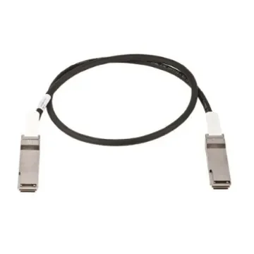 Amphenol ICC, 1m QSFP to Male QSFP Male, Terminated - 10093084-2010LF product image