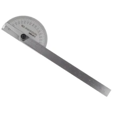 Facom 180° Metric  Bevel Depth Gauge Protractor, 170 mm Stainless Steel Blade - 1885.00 product image
